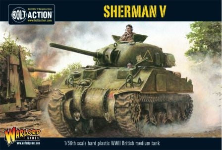 Bolt Action - Sherman V Tank (Plastic)