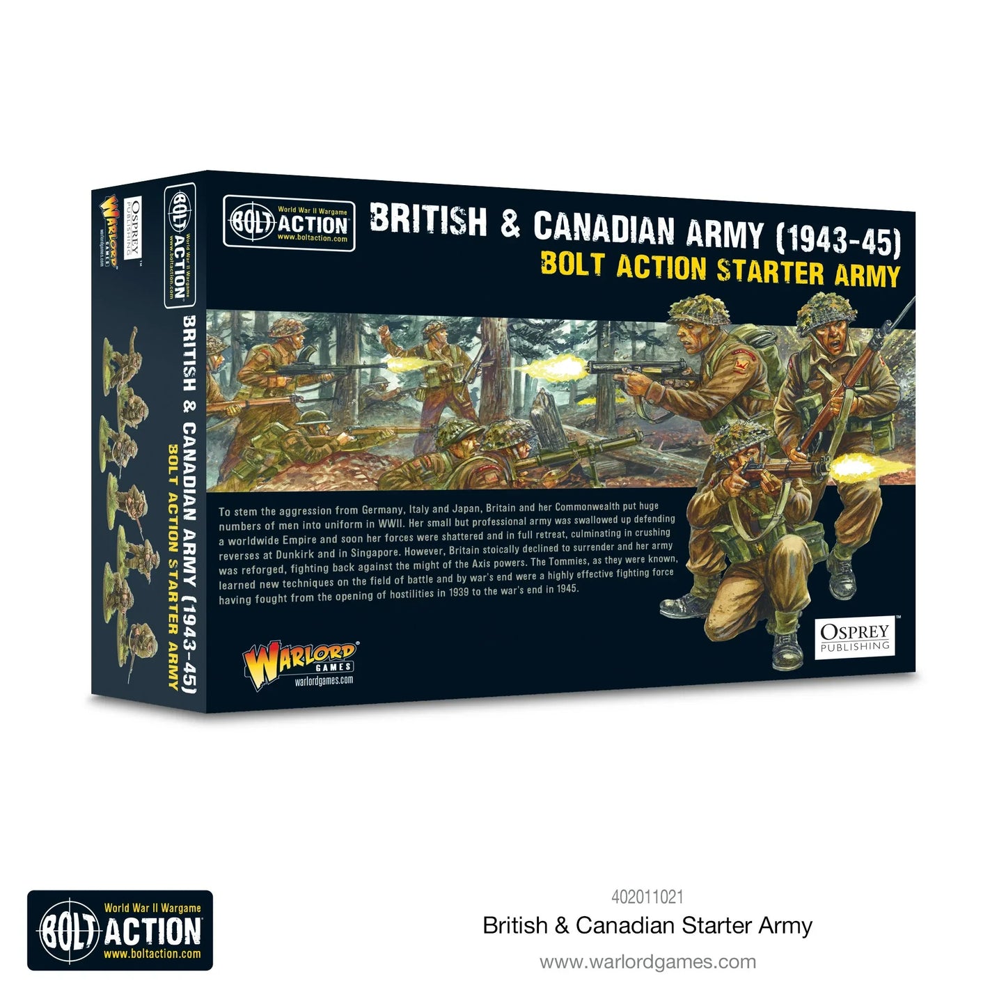 Bolt Action - Starter Army - British & Canadian Army