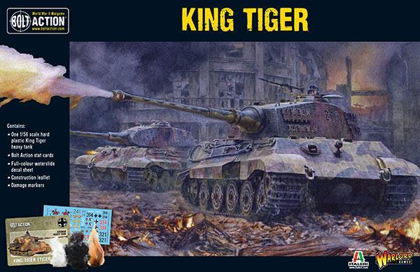 Bolt Action - King Tiger Super Heavy Tank (Plastic)