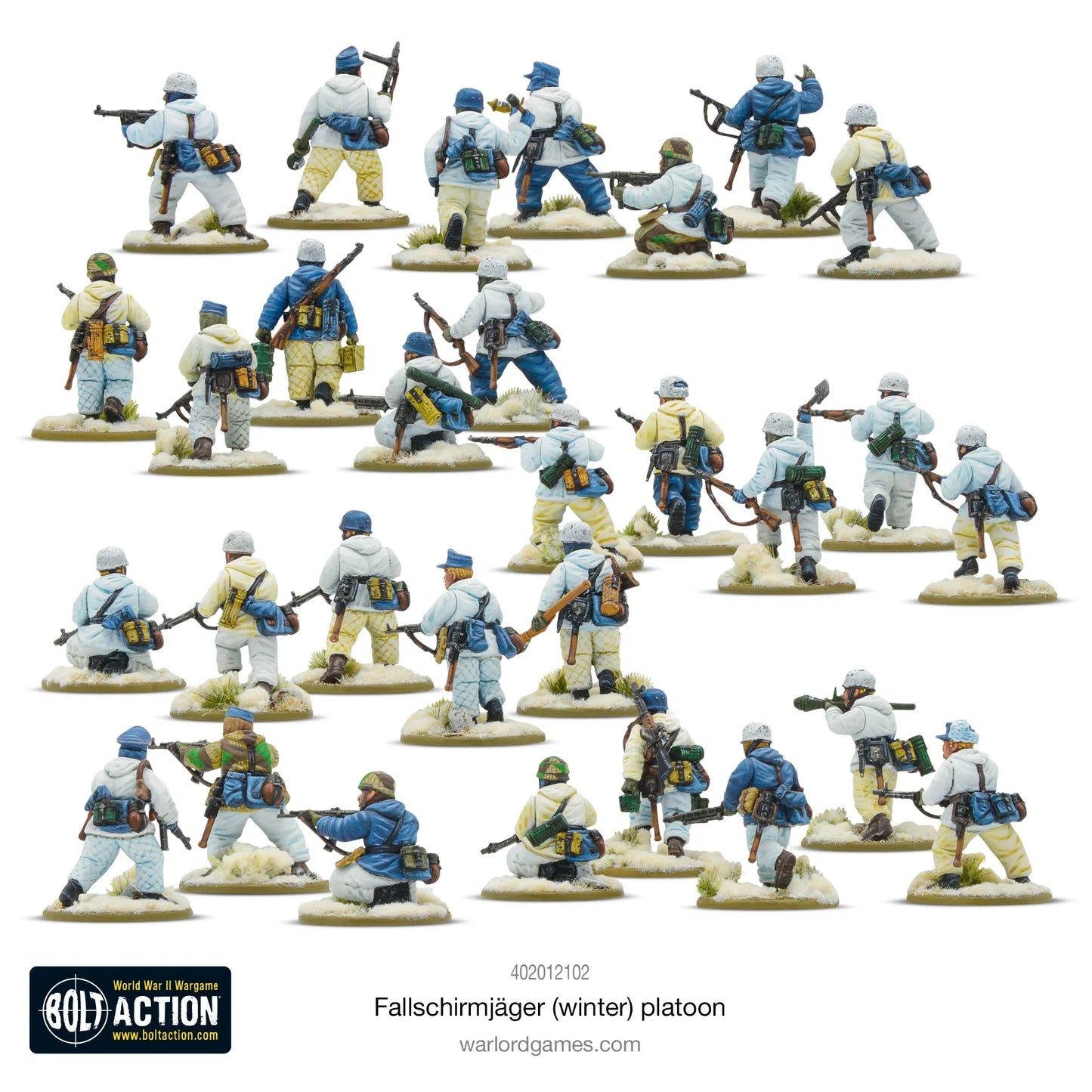 Bolt Action - Fallschirmjager (Winter) Platoon