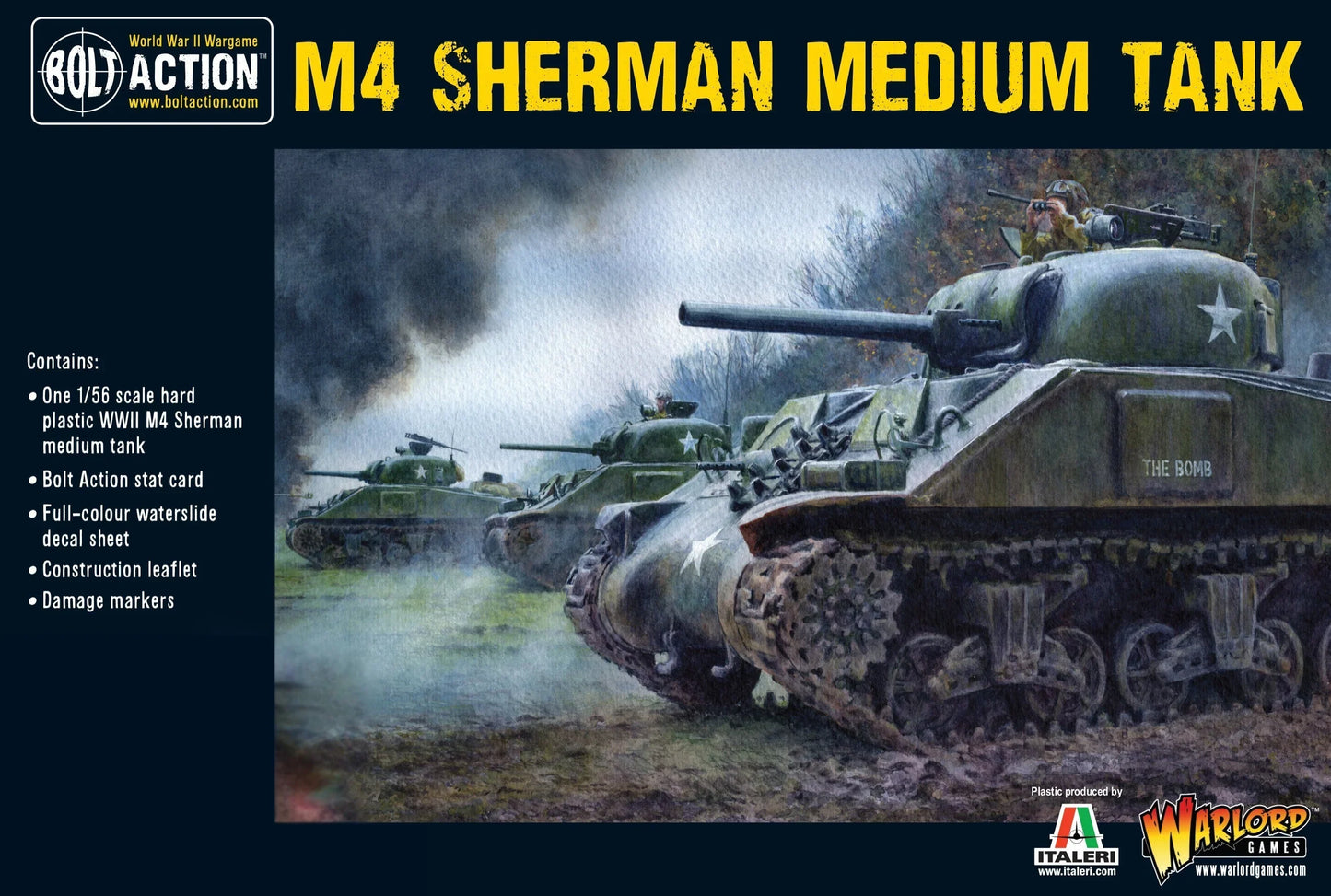 Bolt Action - M4A2 Sherman / Sherman MK III Medium Tank