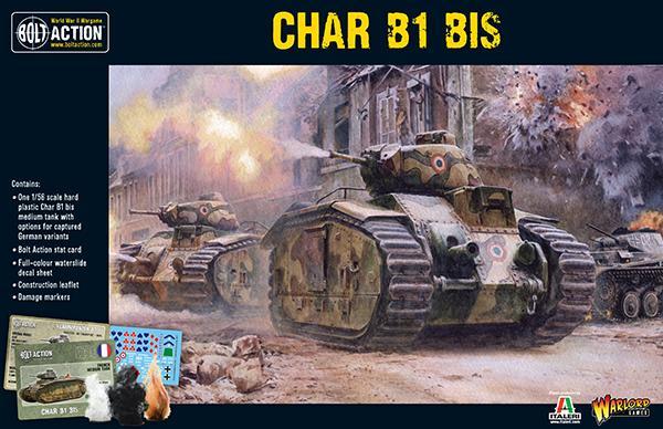 Bolt Action - Char B1 Bis (Plastic)
