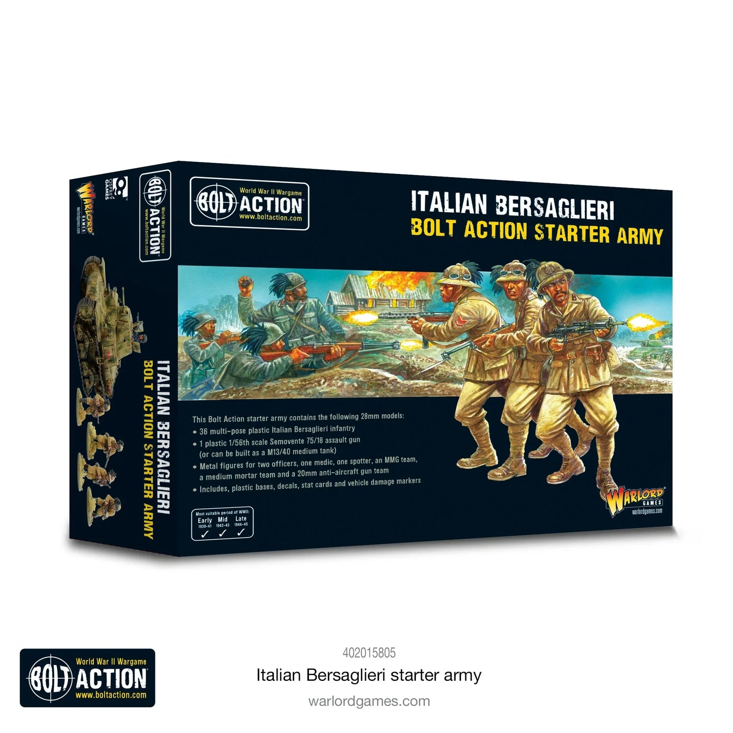 Bolt Action - Starter Army - Italian Bersaglieri