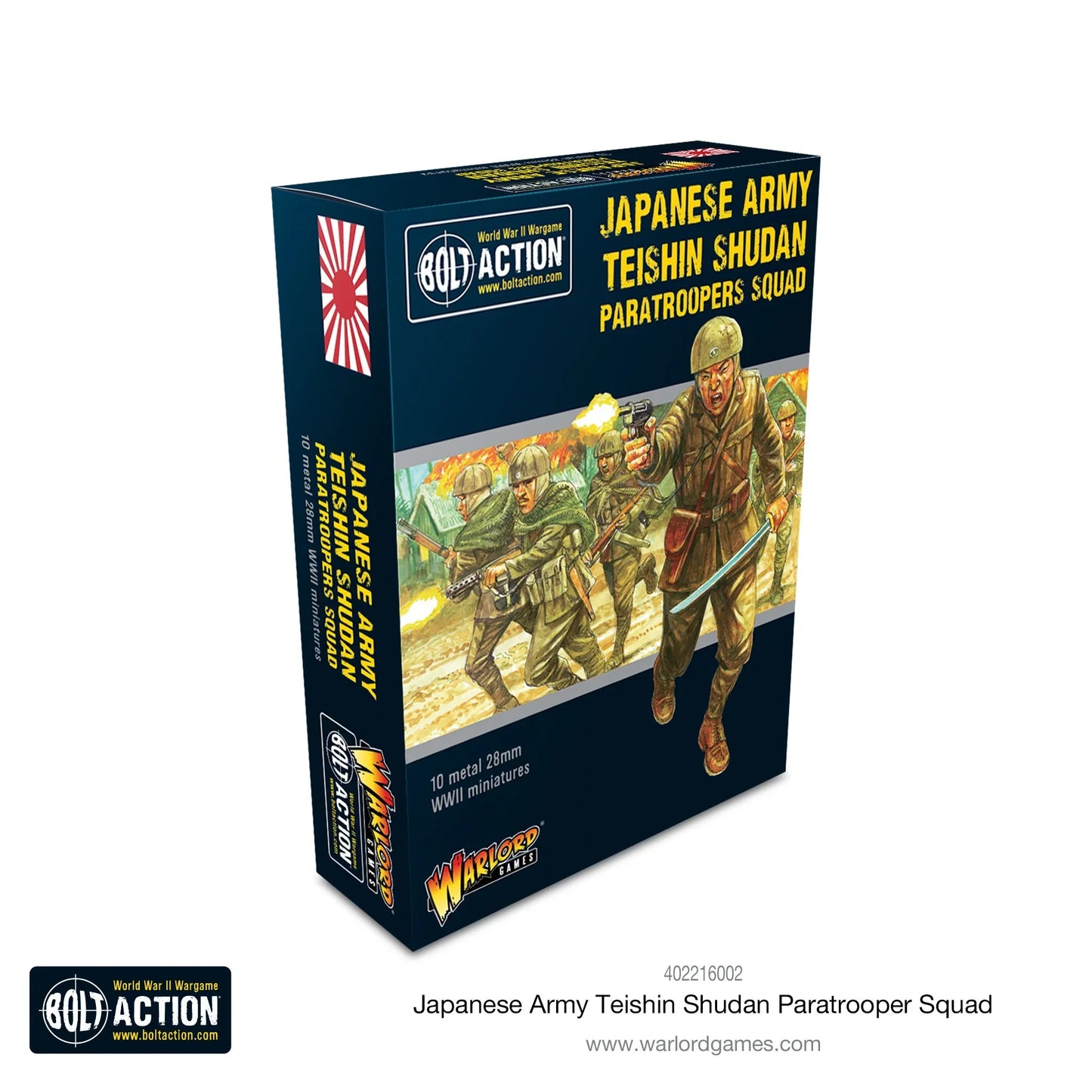 Bolt Action - Japanese Teishin Shudan Parratrooper Squad