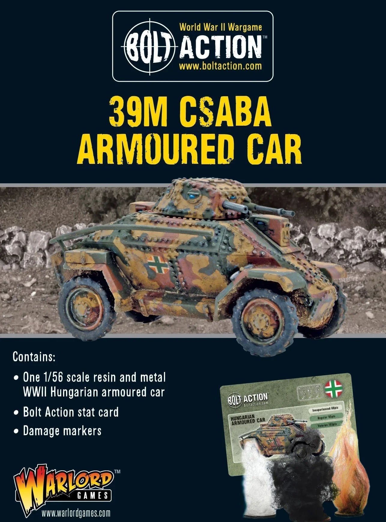 Bolt Action - 39M Csaba Armoured Car
