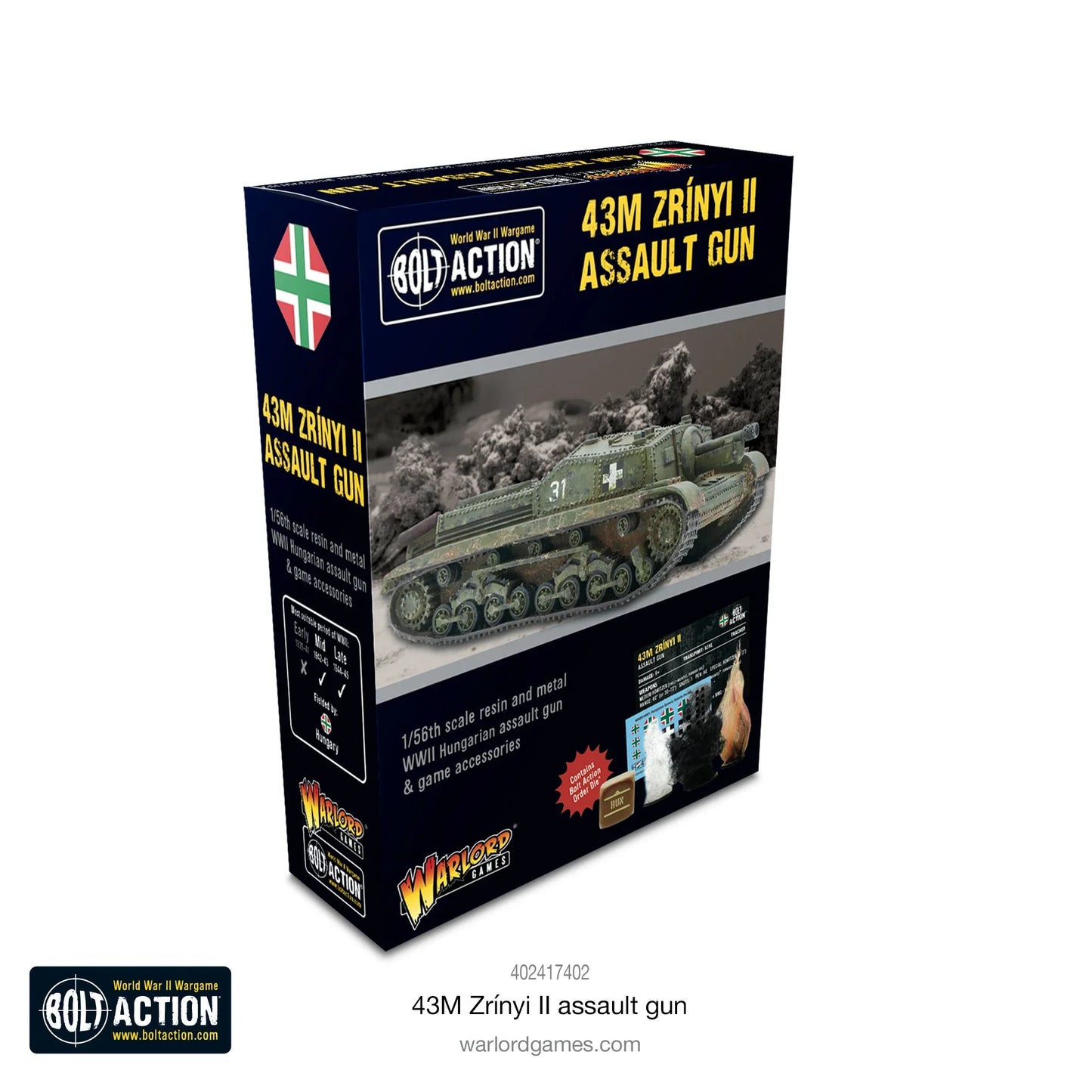Bolt Action - 43M Zrinyi II Assault Gun