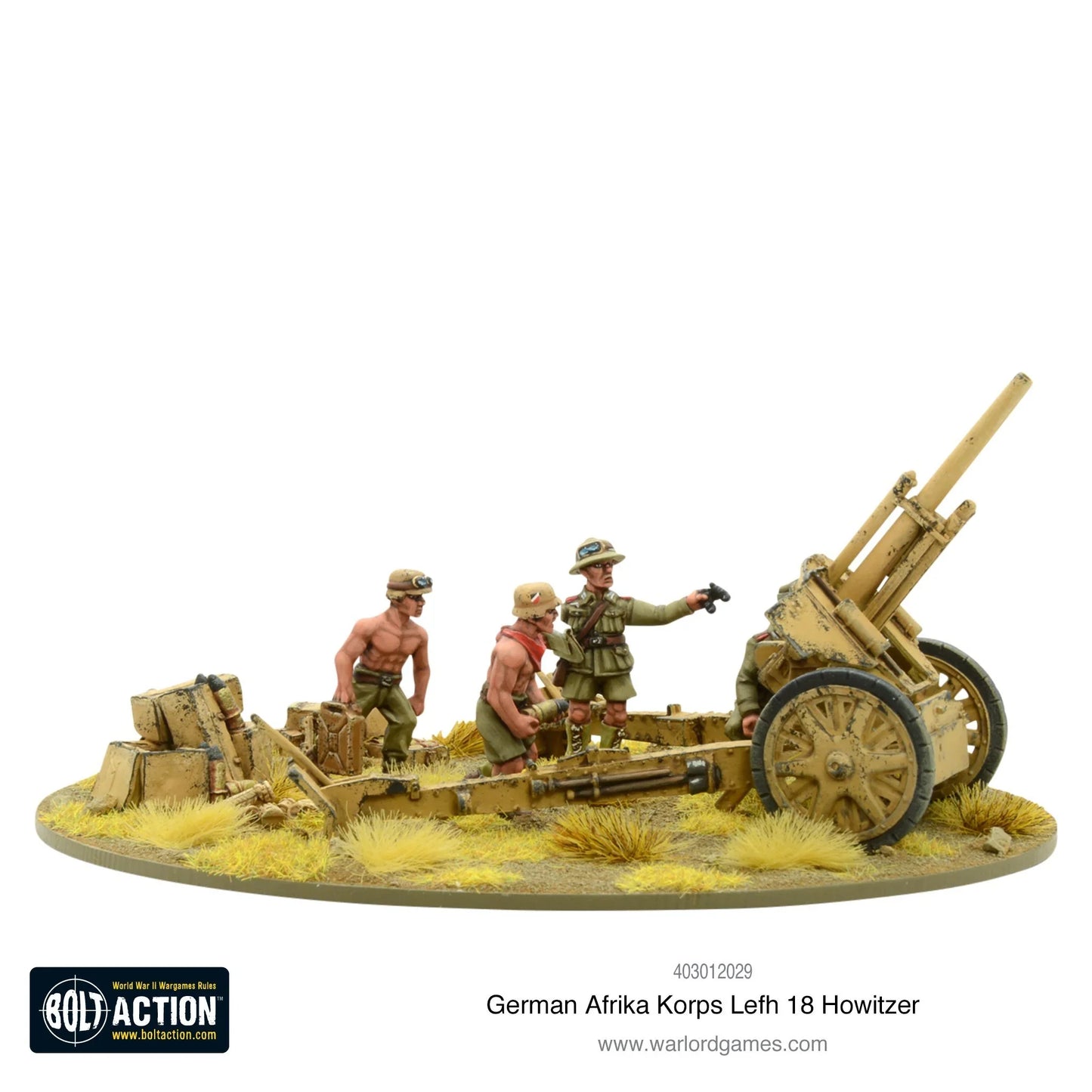 Bolt Action - Afrika Korps LeFH 18/40 10.5cm Howitzer