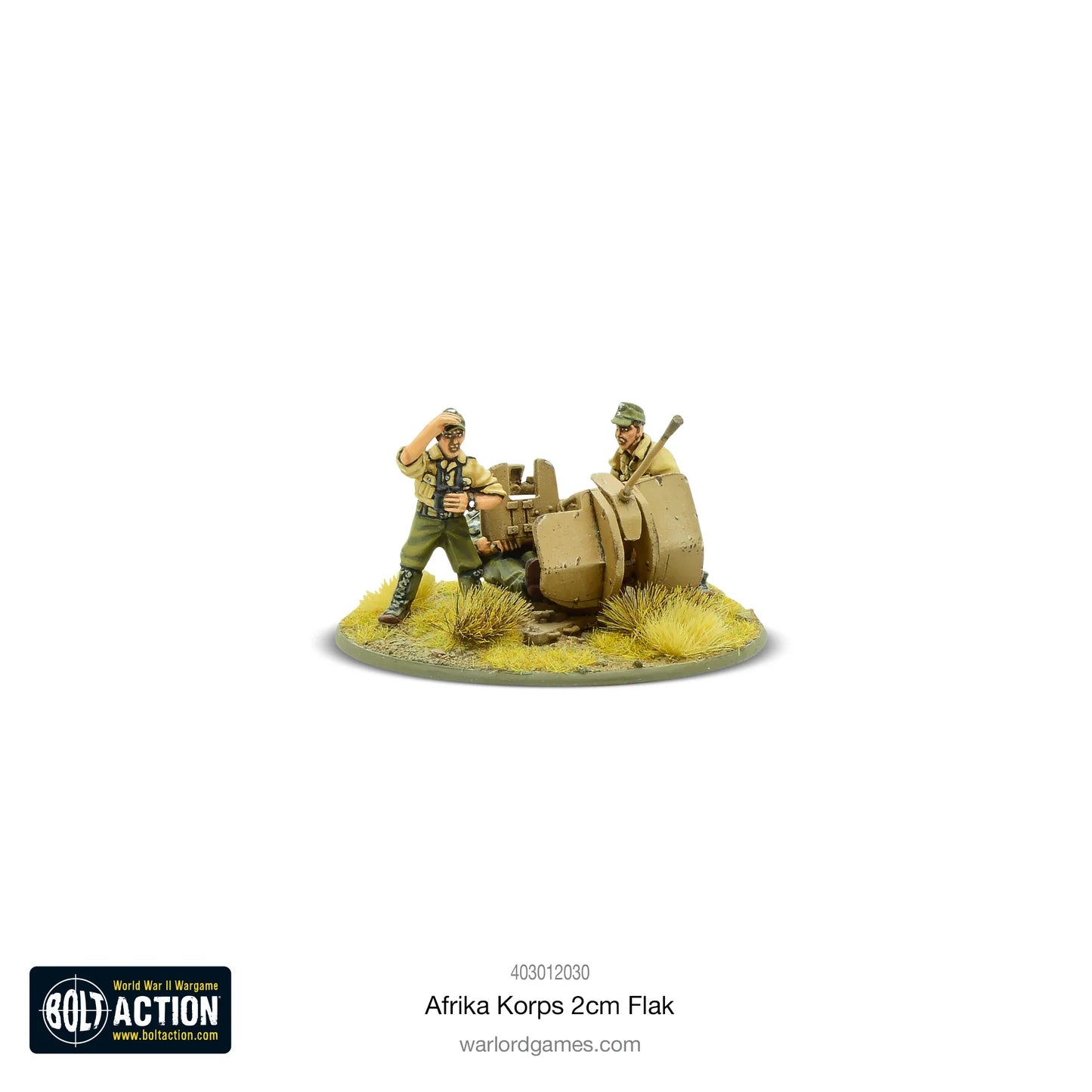 Bolt Action - Afrika Korps 2cm Flak 38 AA Gun