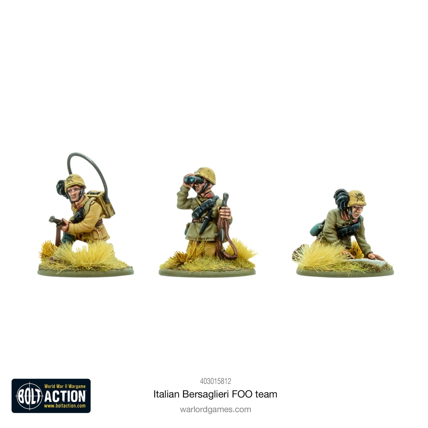 Bolt Action - Italian Bersaglieri Forward Observer Team