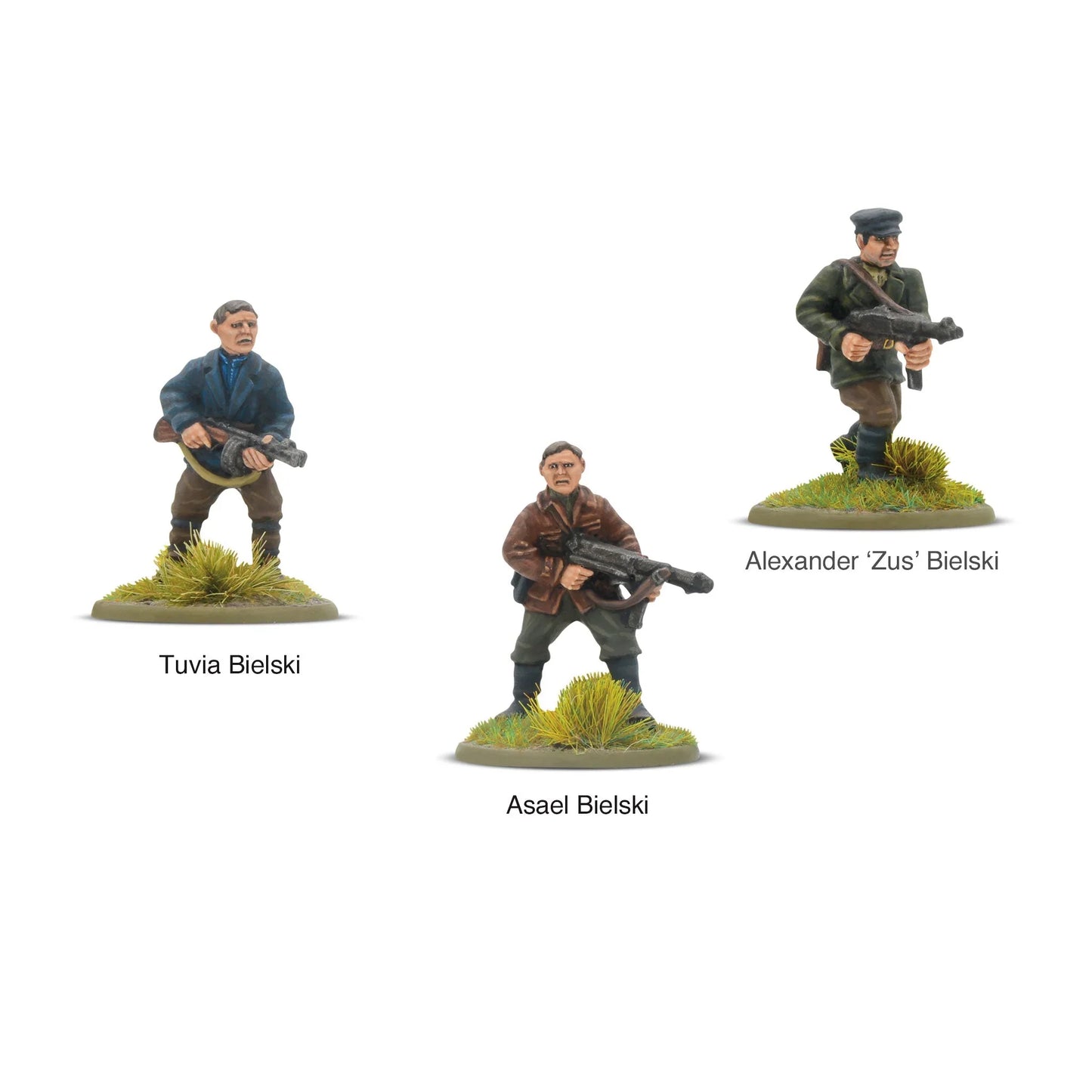 Bolt Action - The Bielski Brothers - Partisan Characters
