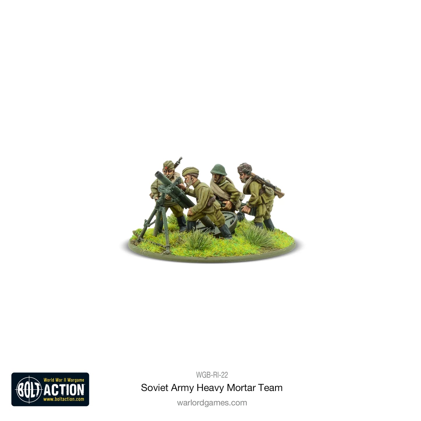 Bolt Action - Soviet 120mm Mortar