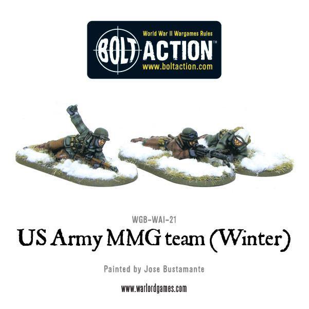 Bolt Action - US Army (Winter) 30 Cal MMG Team