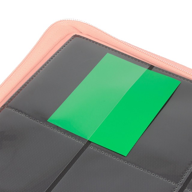 Palms Off Gaming Collector's Series 9 Pocket Zip Trading Card Binder - Pink