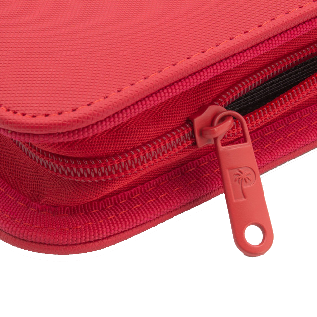 Palms Off Gaming Collector's Series 9 Pocket Zip Trading Card Binder - Red