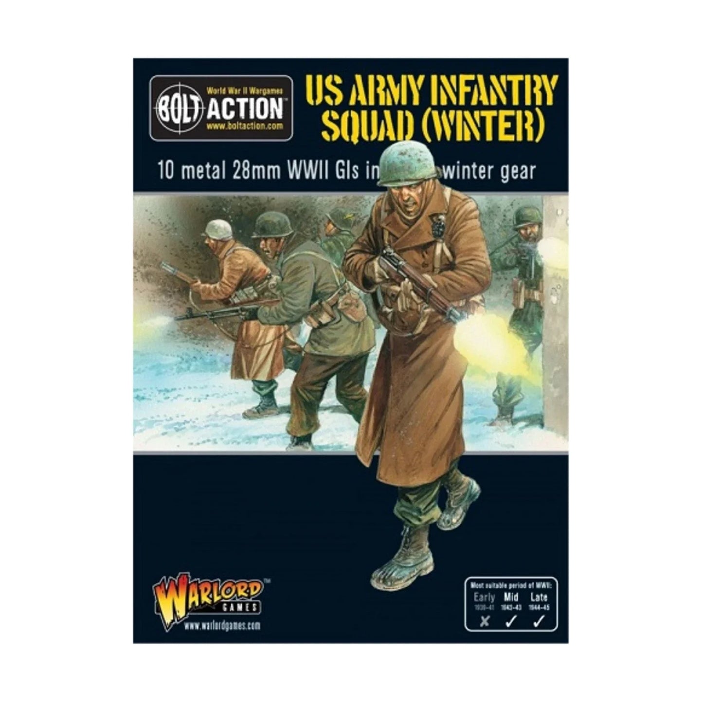 Bolt Action - US Army Infantry Squad in Winter Clothing