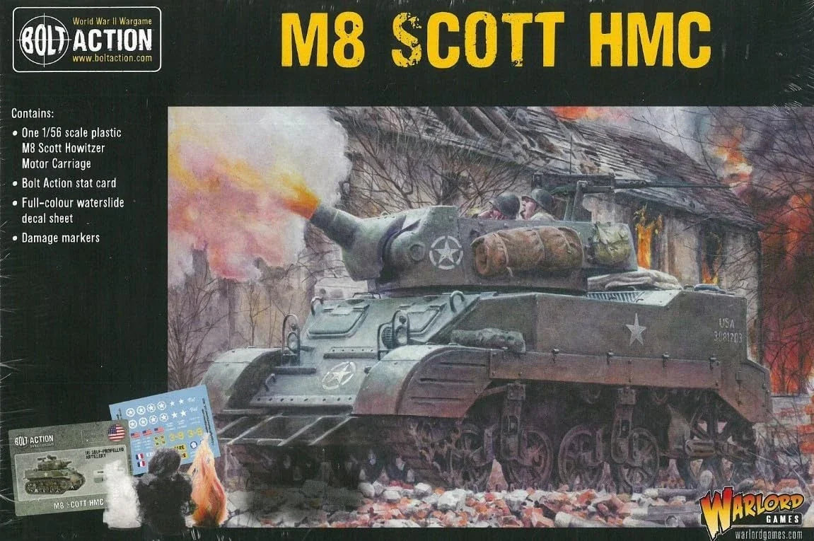 Bolt Action - M8 Scott Howitzer Motor Carriage (Plastic)