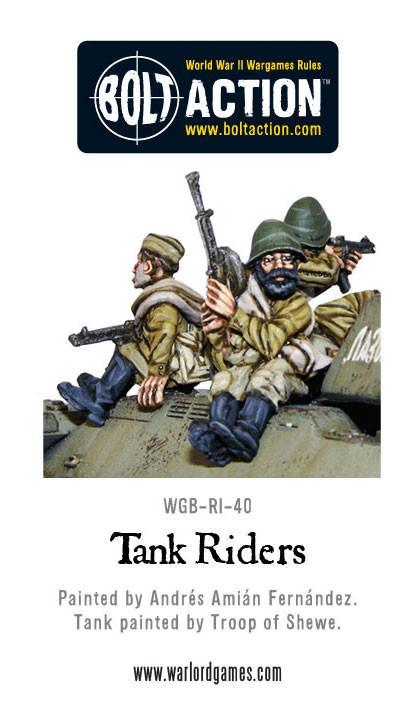 Bolt Action - Soviet Tank Riders