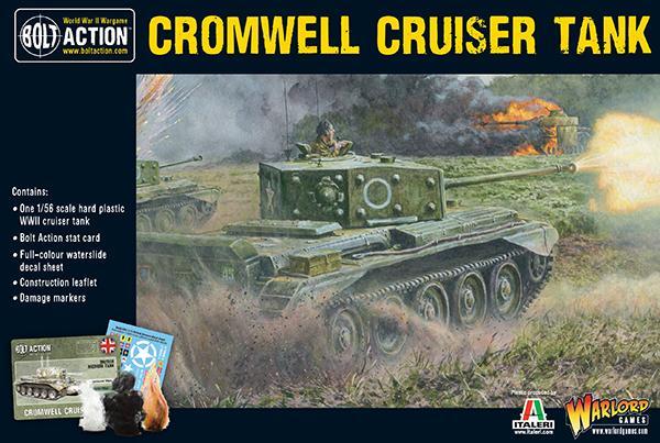 Bolt Action - Cromwell Cruiser Tank (Plastic)