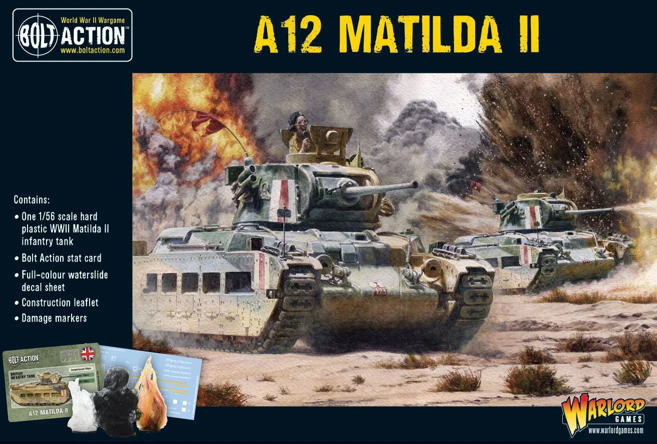 Bolt Action - A12 Matilda II Infantry Tank (Plastic)