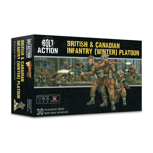 Bolt Action - British & Canadian Infantry (Winter) (Plastic)