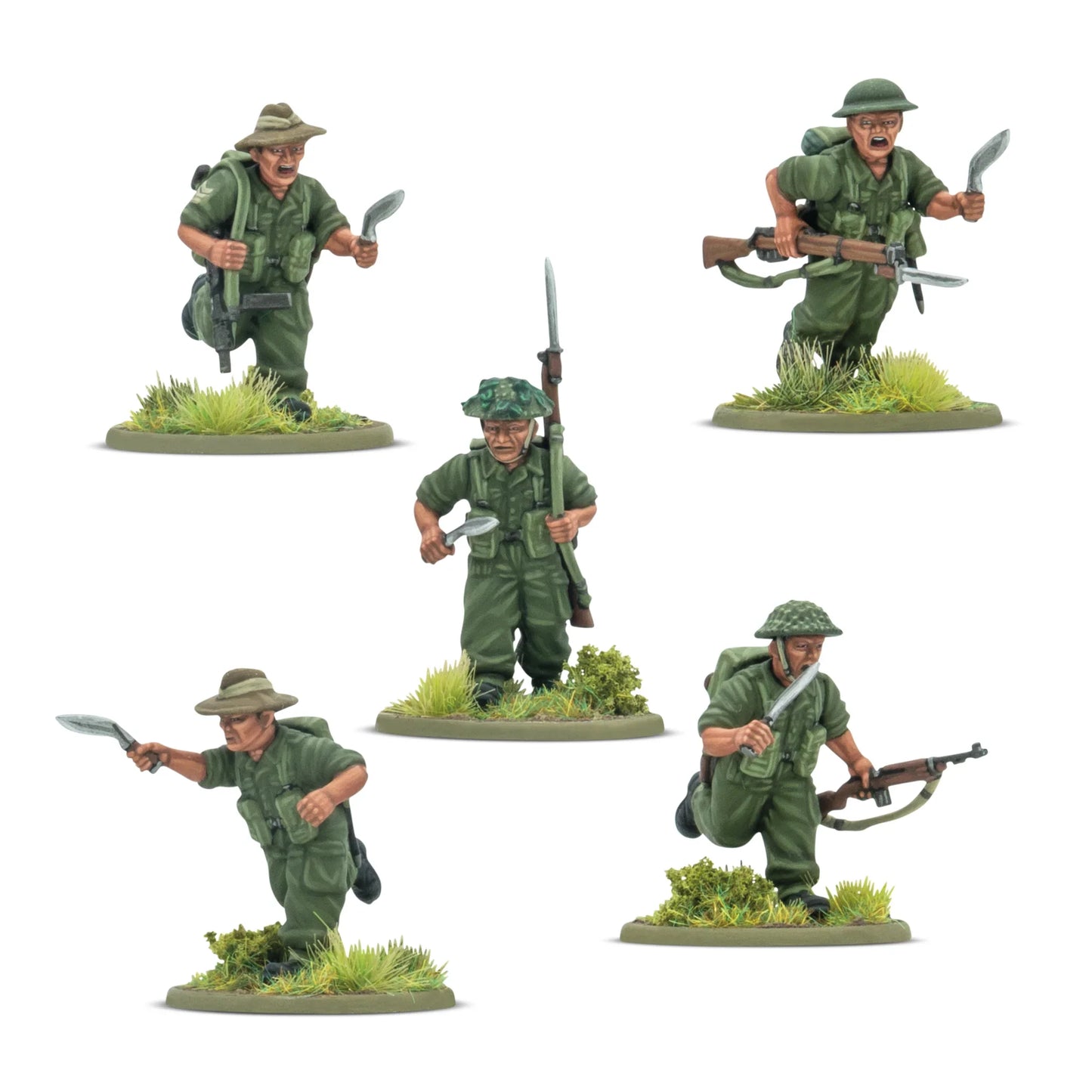 Bolt Action - Gurkha Infantry Platoon PRE ORDER