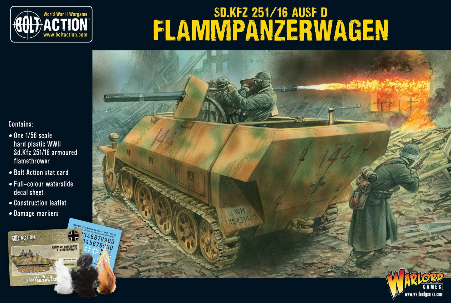 Bolt Action - Sd.Kfz 251/16 Ausf D Flammenpanzerwagen (Plastic)