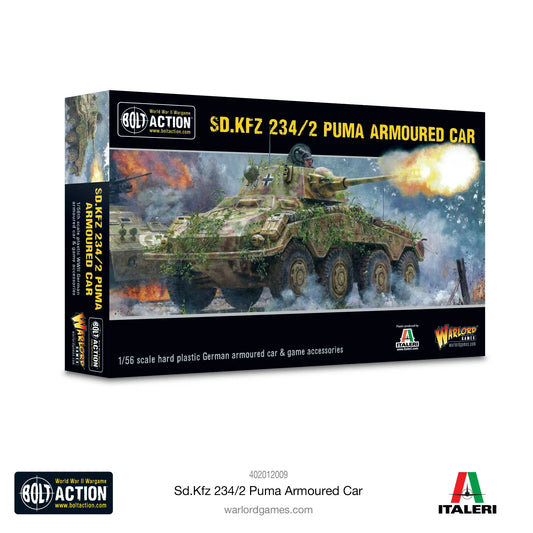 Bolt Action - Puma Sd.Kfz 234/2 Armoured Car (Plastic)