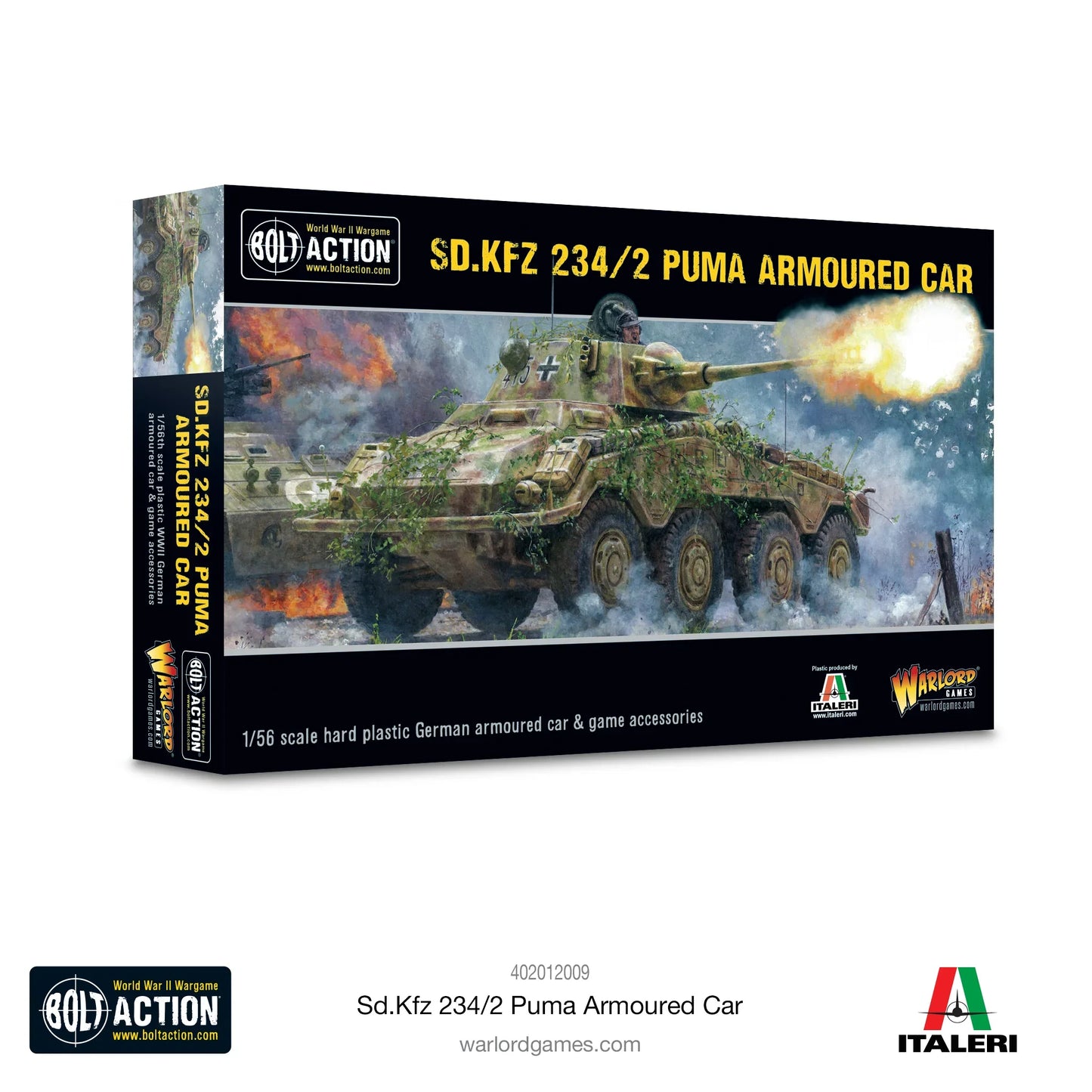 Bolt Action - Sd.Kfz 234/2 Puma Armoured Car