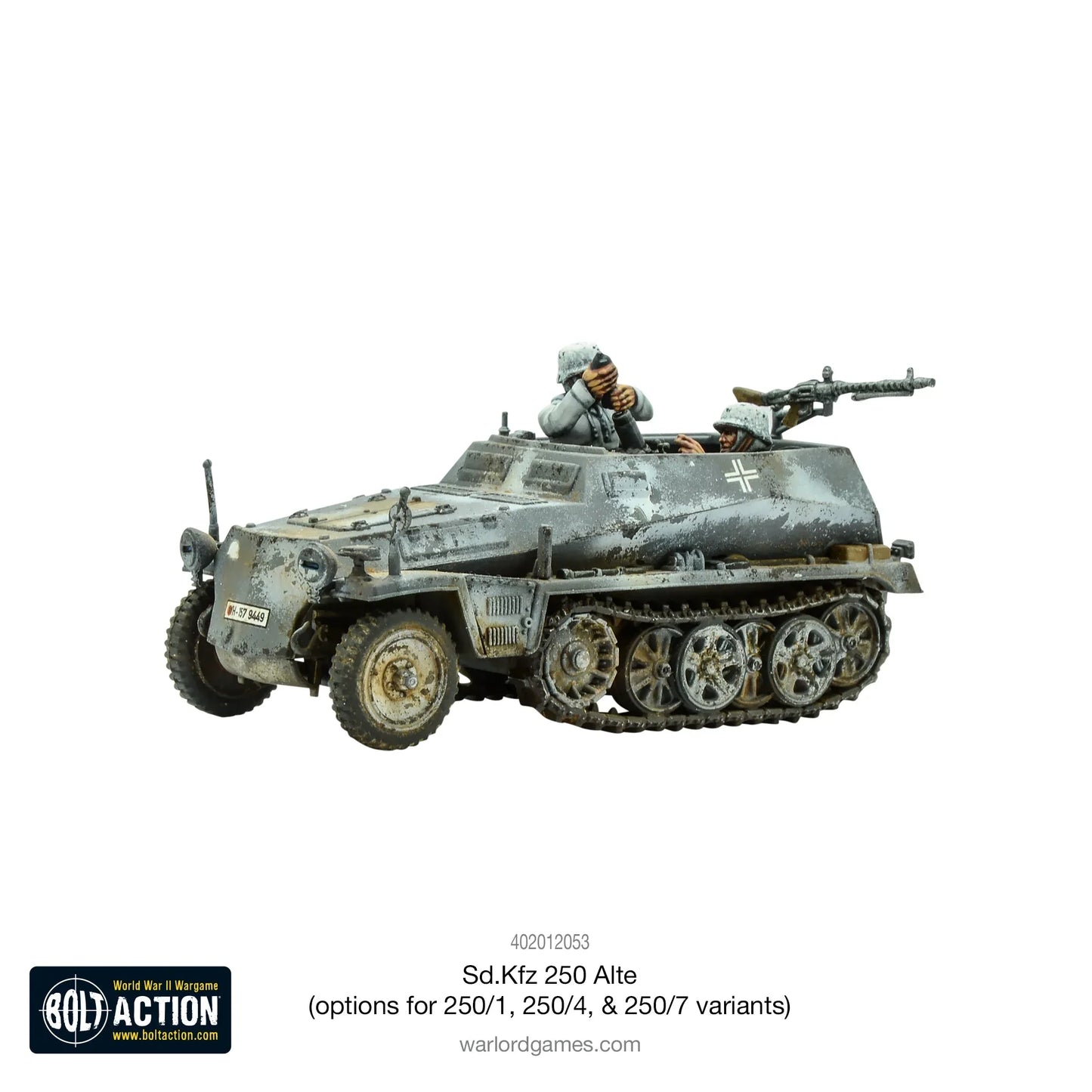 Bolt Action - Sd.Kfz 250 (Alte) Half-Track (Options For 250/1, 250/4 or 250/7 Variants)