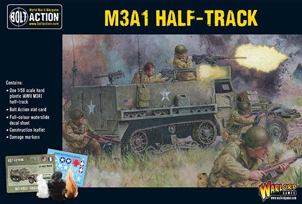 Bolt Action - M3A1 Halftrack (Plastic)