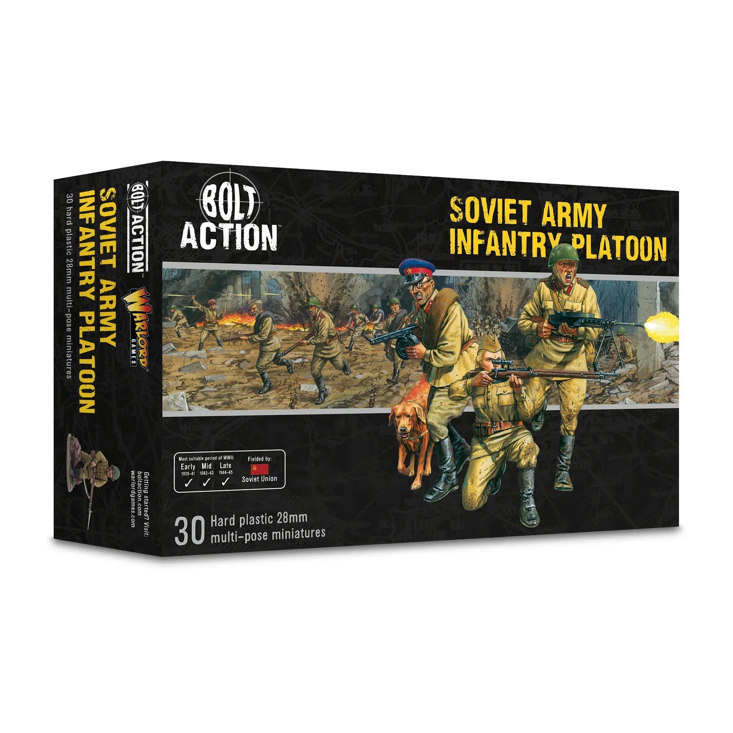 Bolt Action - Soviet Army Infantry (Plastic)