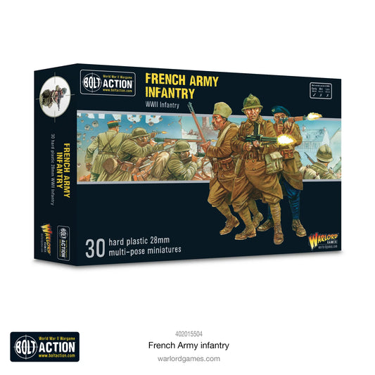 Bolt Action - French Army Infantry (Plastic)