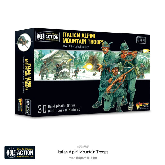 Bolt Action - Italian Alpini Mountain Troops (Plastic)