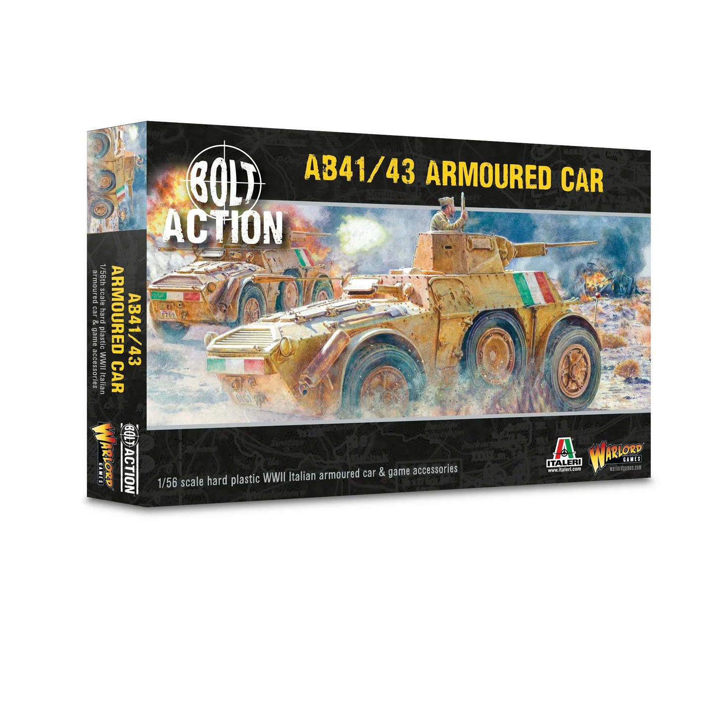 Bolt Action - AB41/43 Armoured Car (Plastic)