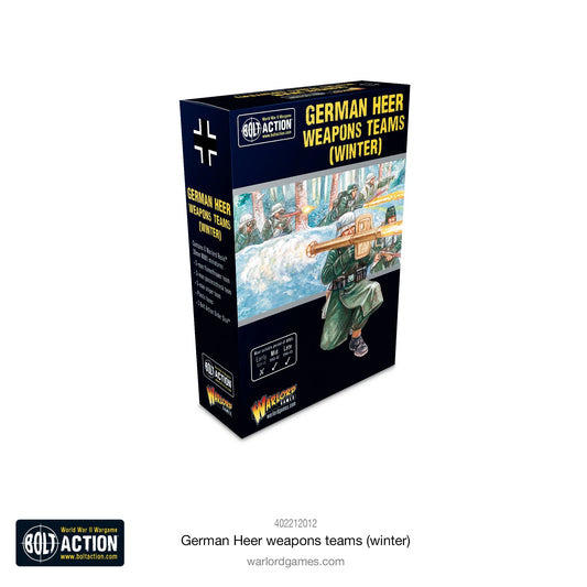 Bolt Action - German Heer (Winter) Weapons Teams