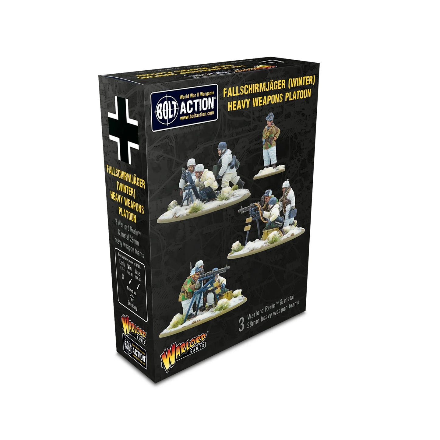 Bolt Action - Fallschirmjager (Winter) Heavy Weapons Platoon