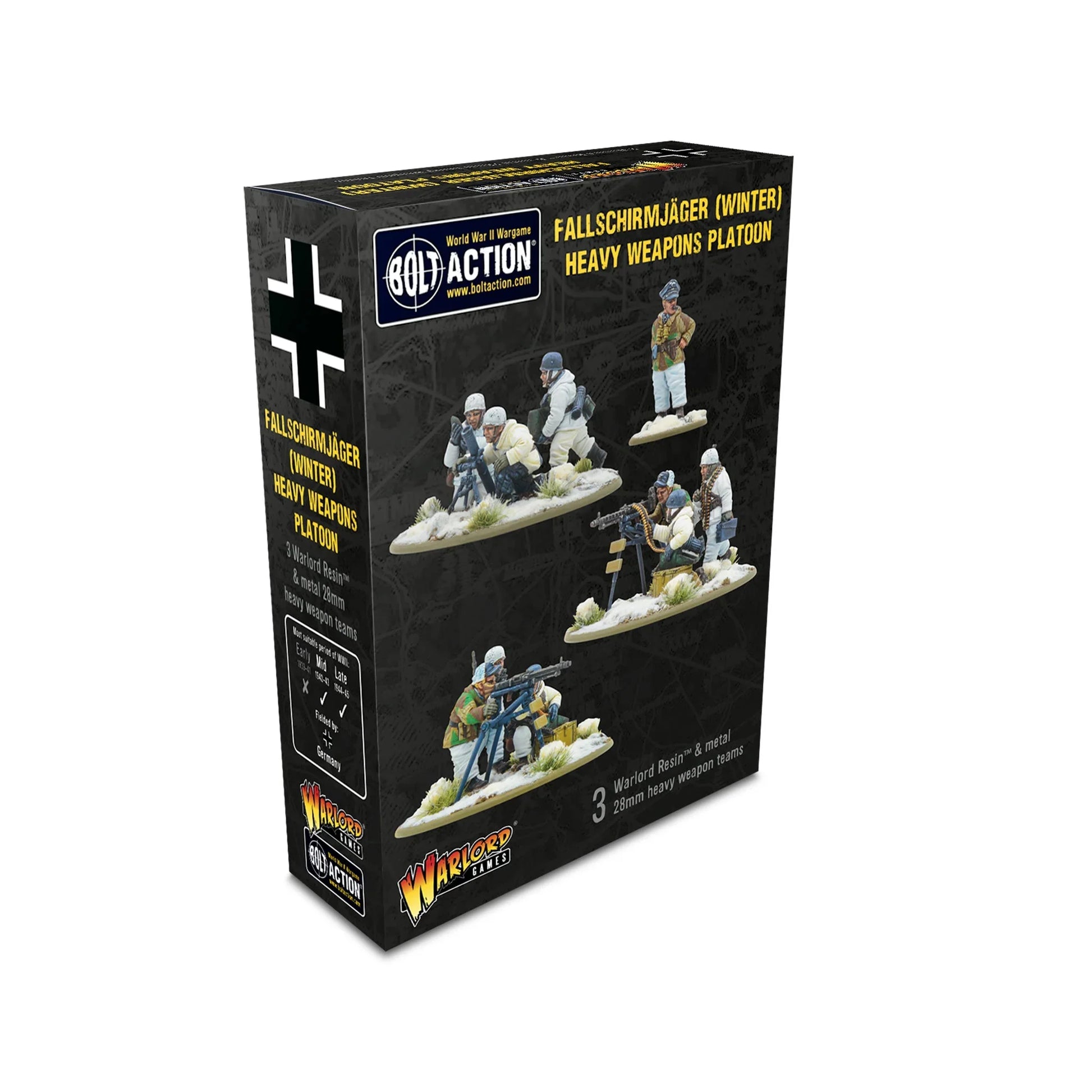 Bolt Action - Fallschirmjager (Winter) Heavy Weapons Platoon