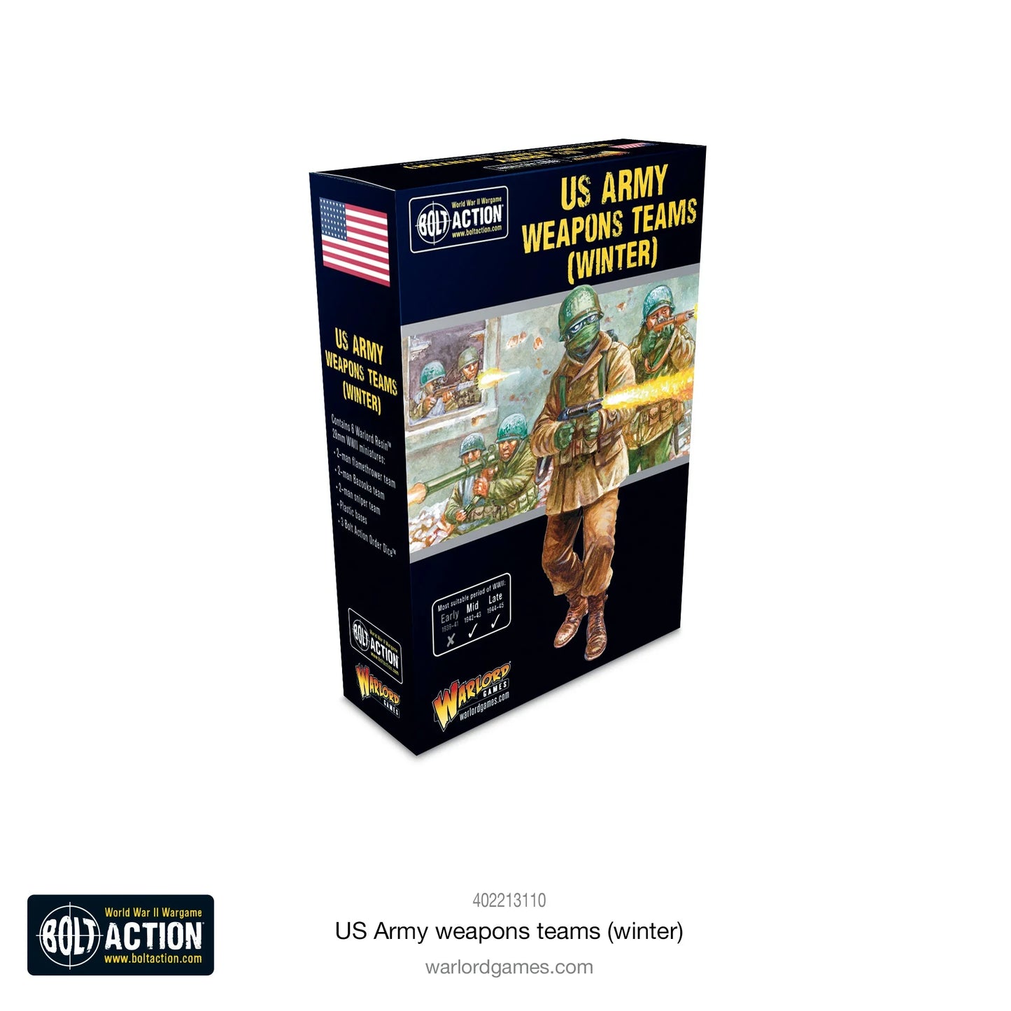 Bolt Action - US Army (Winter) Weapons Teams