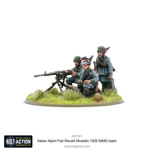 Bolt Action - Italian Alpini Fiat-Revelli Modello 1935 MMG Team