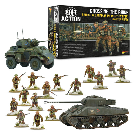 Bolt Action - Starter Army - Crossing The Rhine British & Canadian Infantry (Winter)