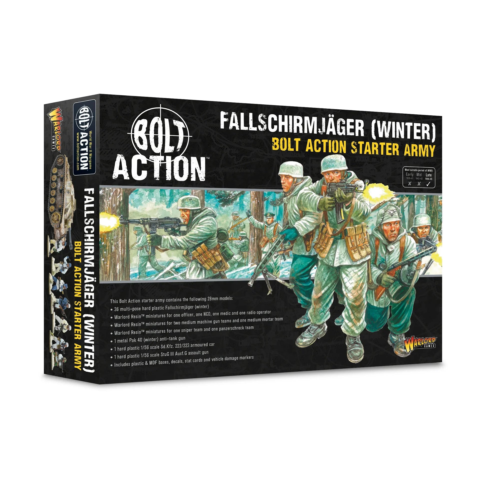Bolt Action - Starter Army - Fallschirmjager (Winter)