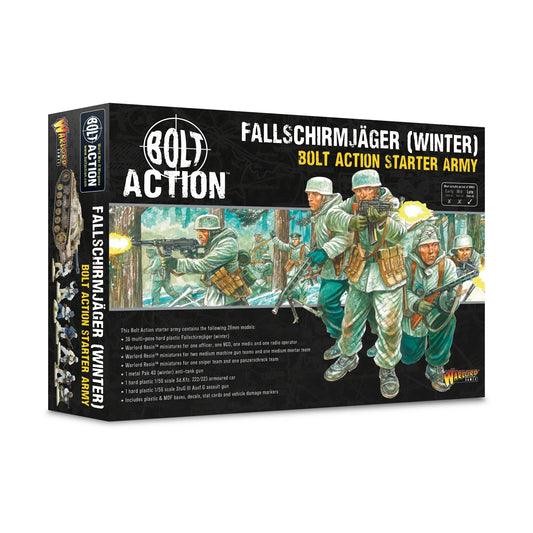 Bolt Action - Fallschirmjager (Winter) Starter Army
