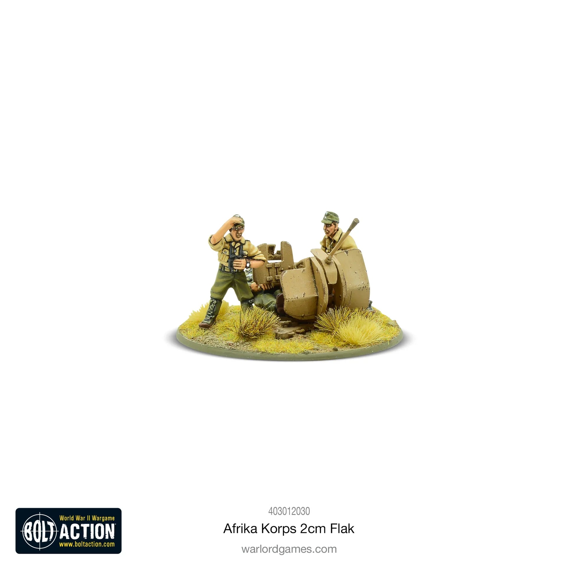 Bolt Action - Afrika Korps 2cm Flak 38 AA Gun