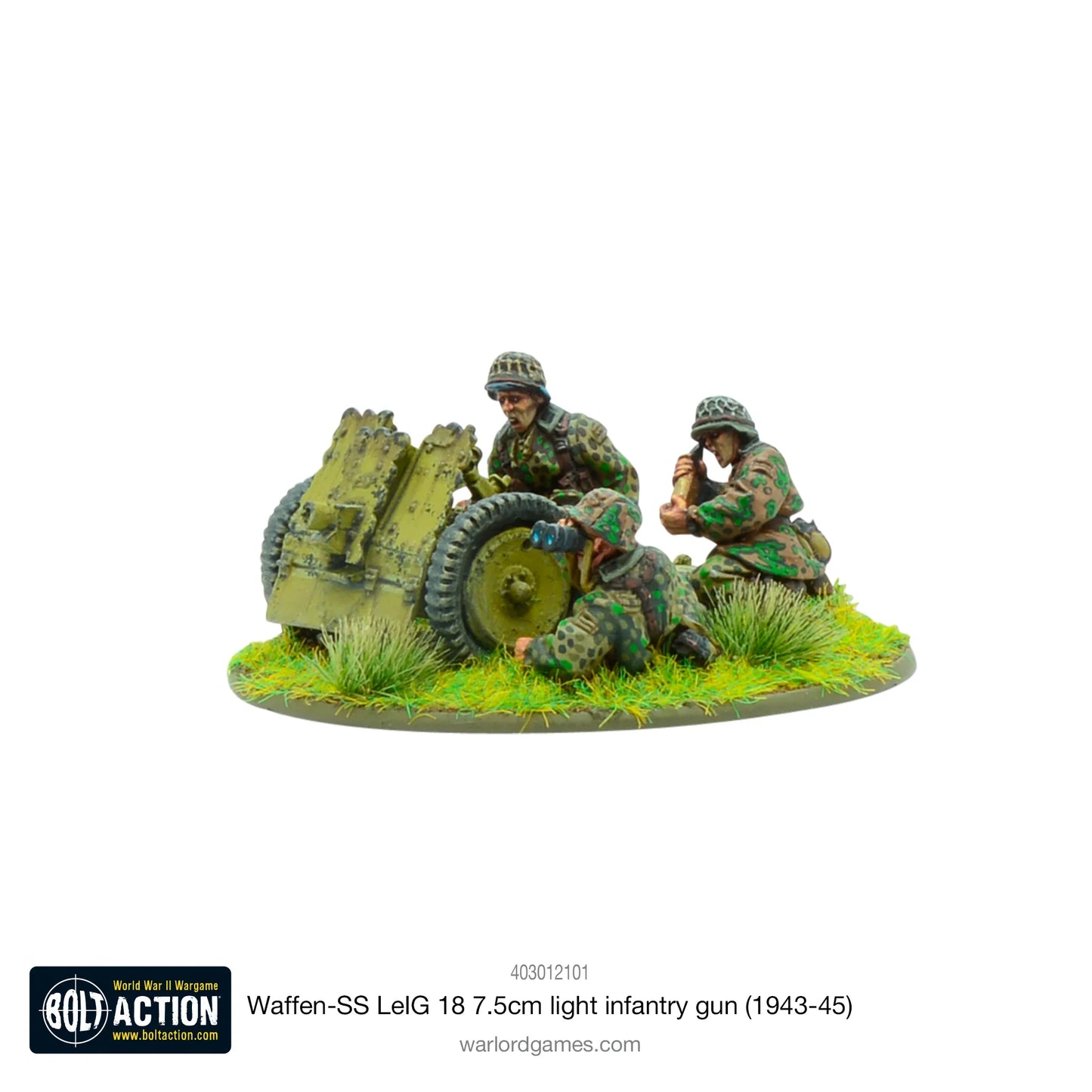 Bolt Action - Waffen-SS 75mm LeIG 18 Light Artillery
