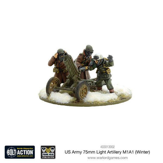 Bolt Action - US Army (Winter) M1A1 75mm Light Artillery