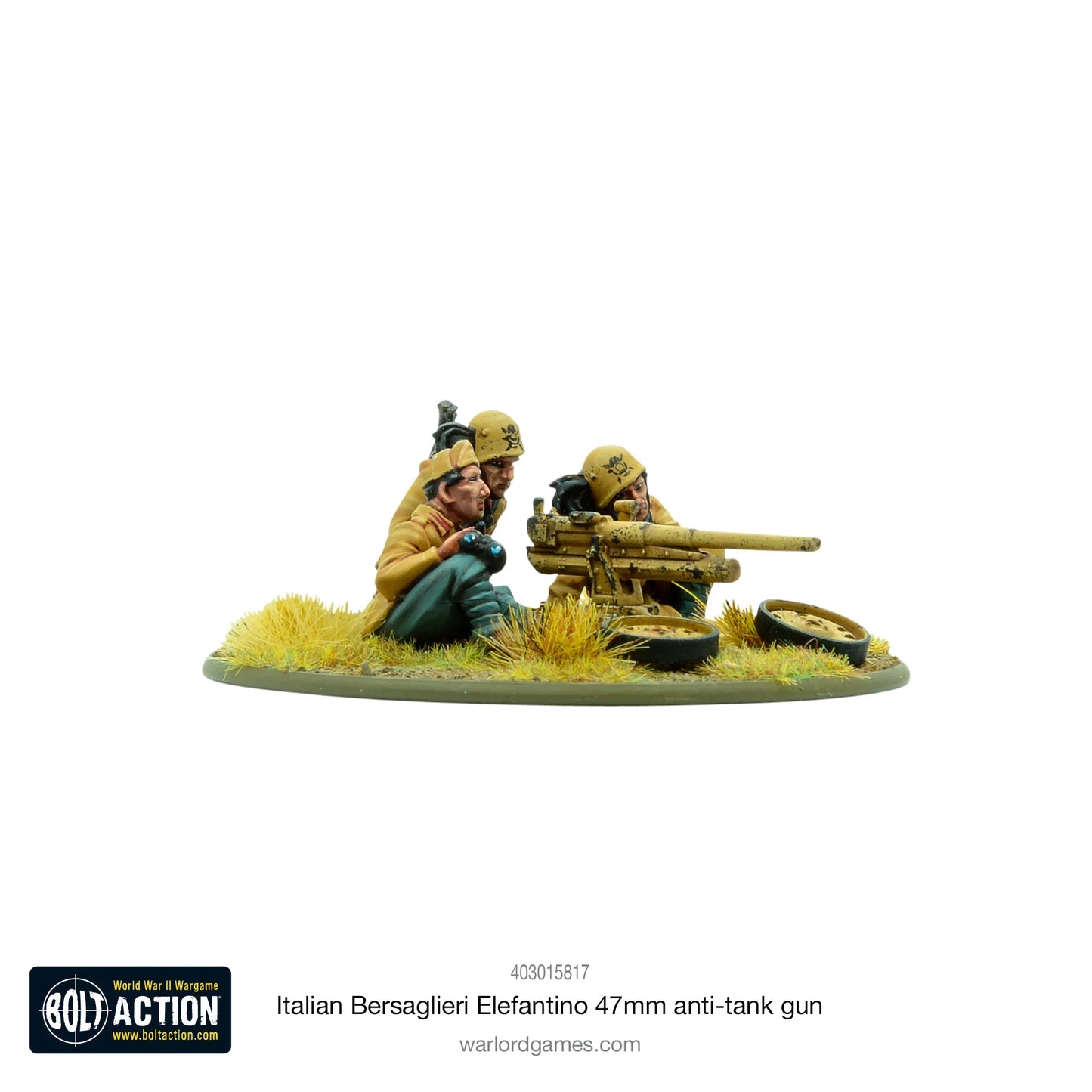 Bolt Action - Italian Bersaglieri Elefantino 47mm Anti-Tank Gun