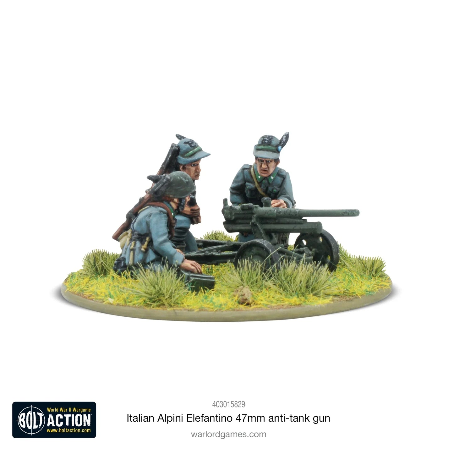 Bolt Action - Italian Alpini Elefantino 47mm Anti-Tank Gun