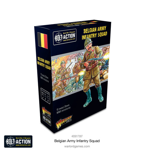 Bolt Action - Belgian Army Infantry Squad