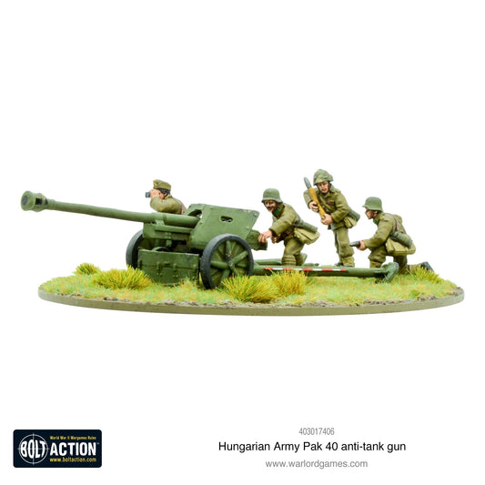Bolt Action - Hungarian Army Pak 40 Anti-Tank Gun