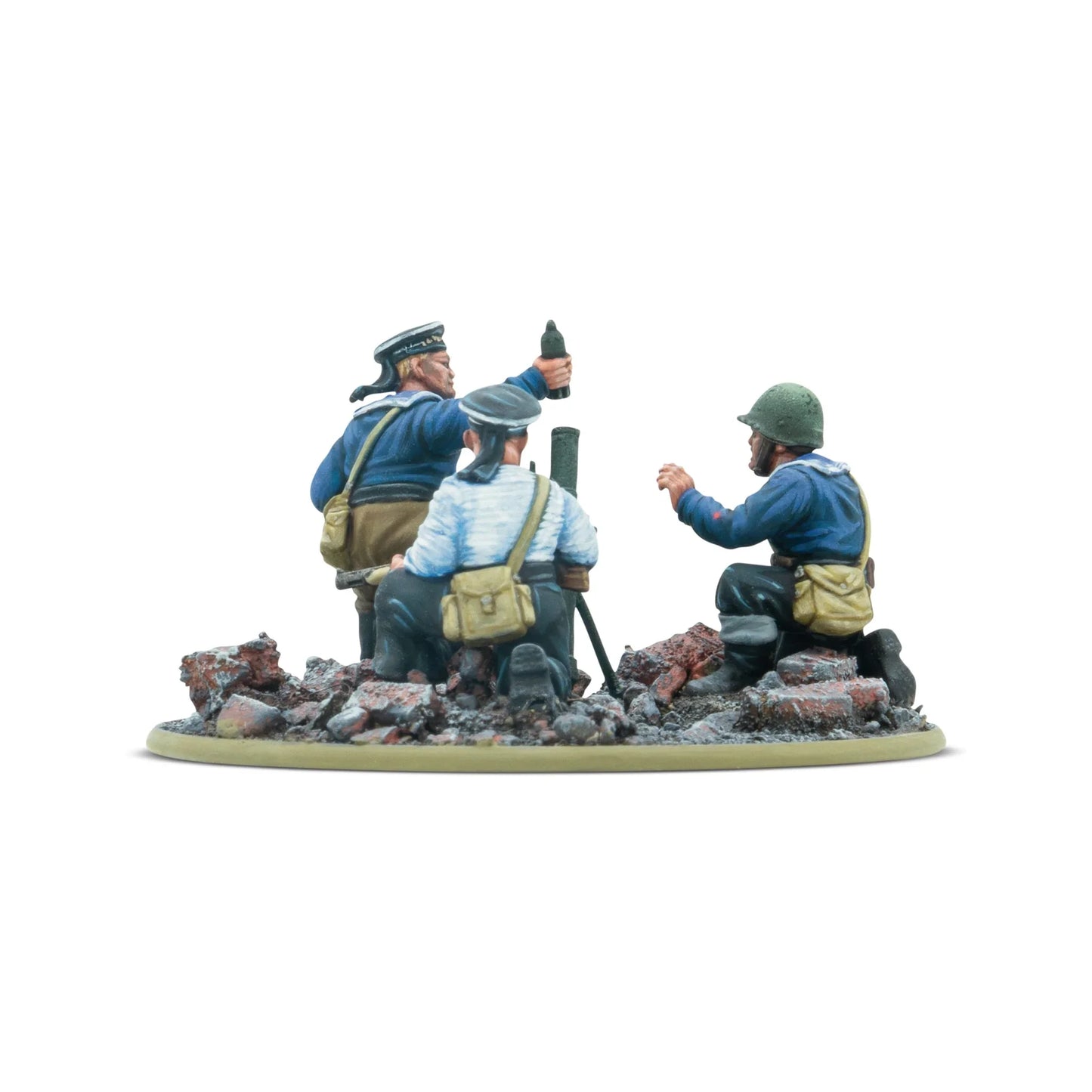 Bolt Action - Soviet Naval Brigade Medium Mortar Team PRE ORDER
